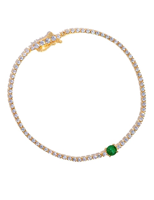 Brazaletet Girls Crew Essentials con acabado baño de oro 18 k