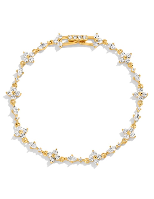 Pulsera 18 k Midnight Sparkle con acabado chapa de oro 1