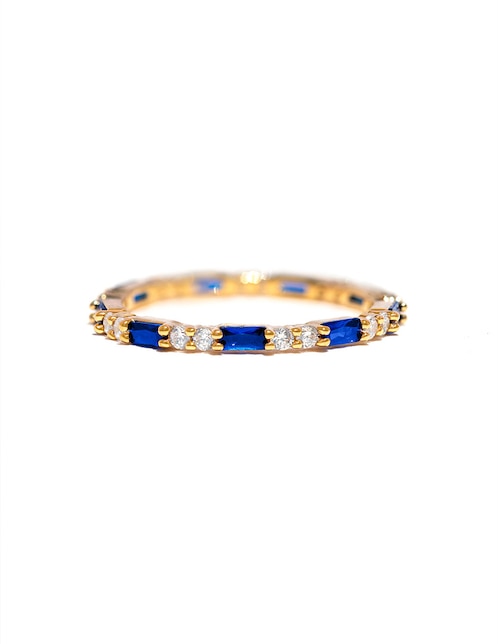 Anillo Girls Crew Harry Potter zirconia cúbica chapa de oro