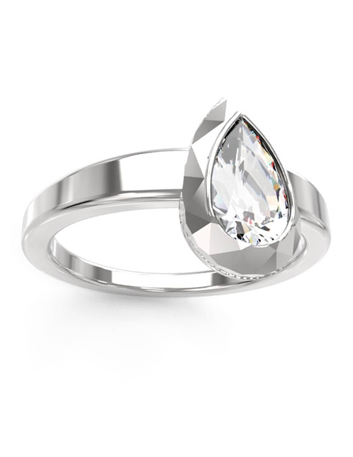 Anillo de gota Guess 4g Light circonita brillante
