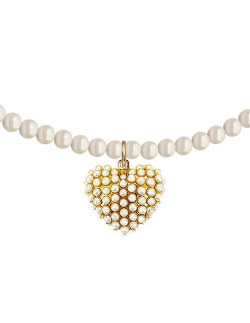 Collar de corazón Éclair 18 K 1