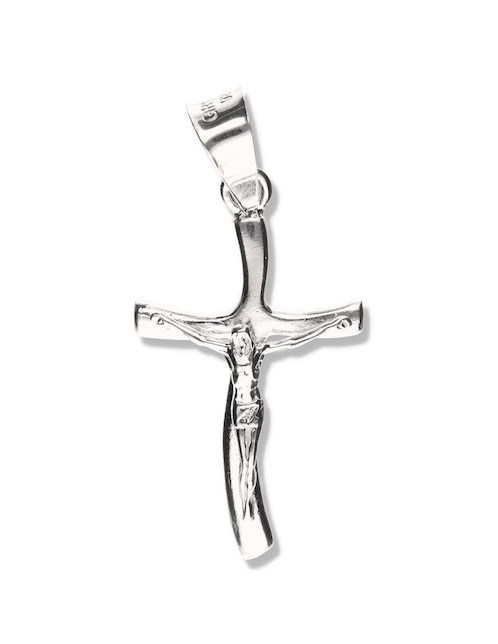 Dije de cruz Vanguardia Joyera cristo de plata P 925