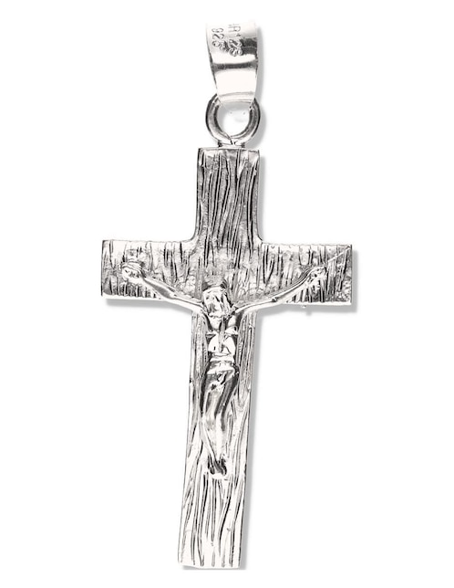 Dije de cruz Vanguardia Joyera cristo de plata P 925