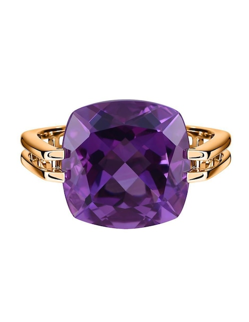 Anillo Gladkova Joyería 14 k de oro amatista