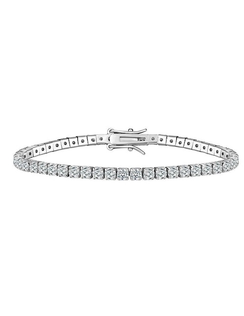 Brazalete Gladkova Joyería de plata P 925 con acabado brillante