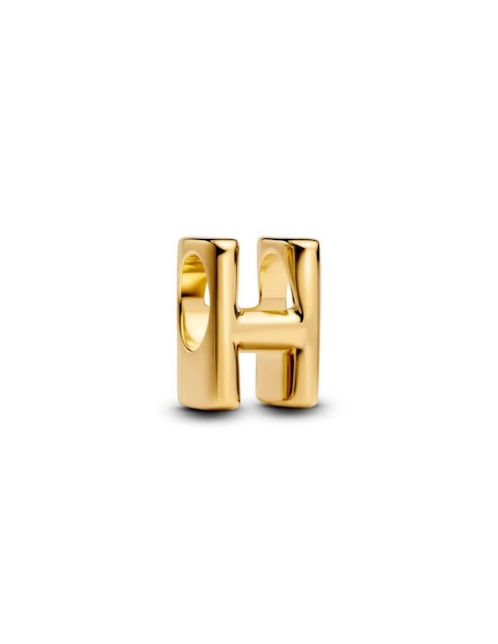 Imagen de producto Charm de letra h moments de plata P 925