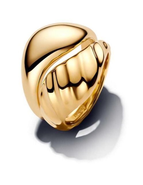 Anillo Pandora Essence de plata P 925 con acabado baño de oro
