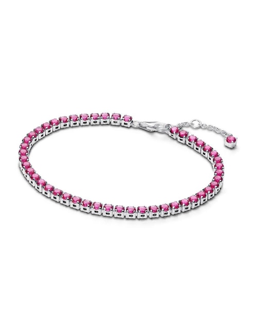 Brazalete Pandora de plata con cristal p 925 Timeless