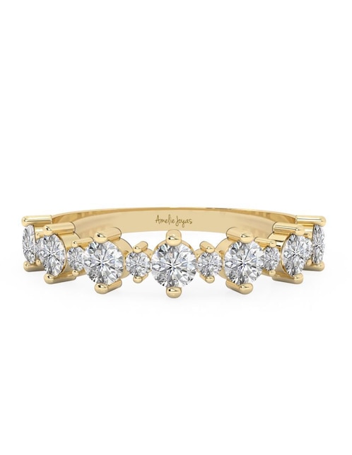 Anillo "de (si aplica)" ninguna amelie joyas sin colección no aplica 10 k "de" oro zirconia pulido