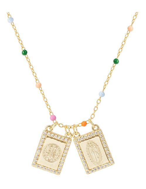 Collar de baño de oro 14 K 1