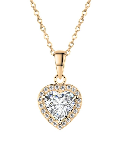 Collar De Cadena Con Colgante De Corazón Roto Para Niña, Mujer, Hombre, Amigo, Joyería BFF