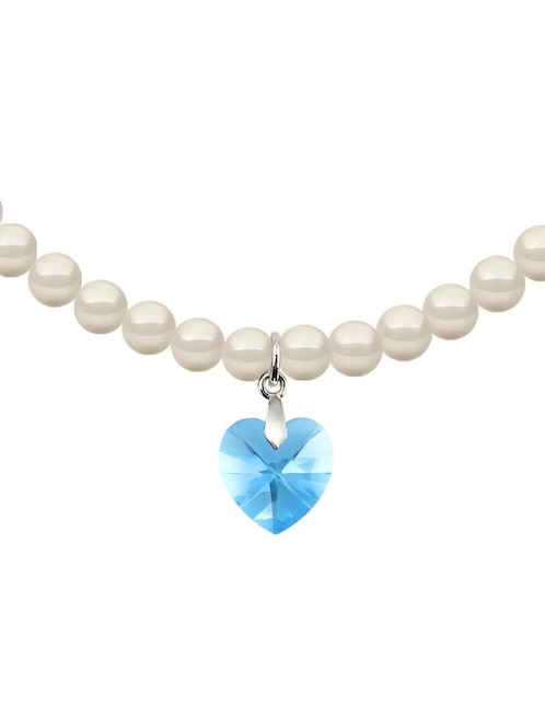 Collar de corazón Éclair de plata P 925 1