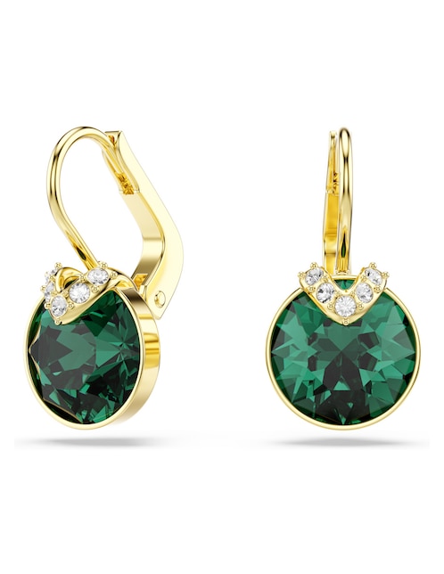 Aretes cortos Bella con acabado brillante swarovski 1