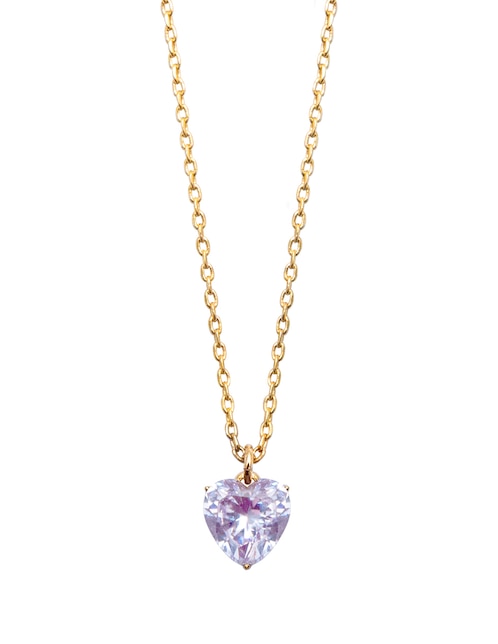 Collar con dije de corazón 1