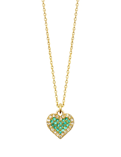 Collar con dije de corazón 1