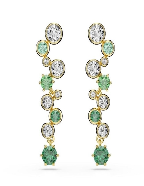 Aretes largos Constella con acabado brillante 1