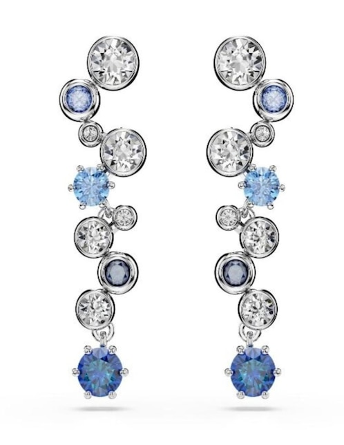 Aretes largos Constella con acabado brillante 1