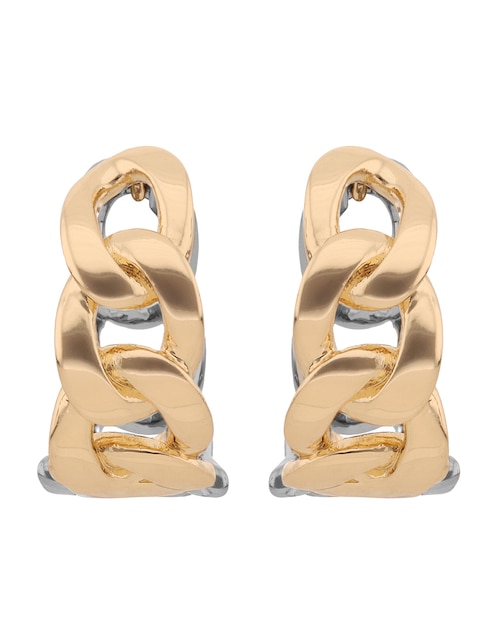 Aros Two Tone Armor con acabado brillante 1