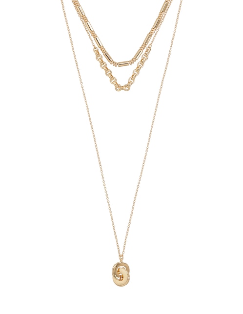 Collar con dije Gold Buckle 1