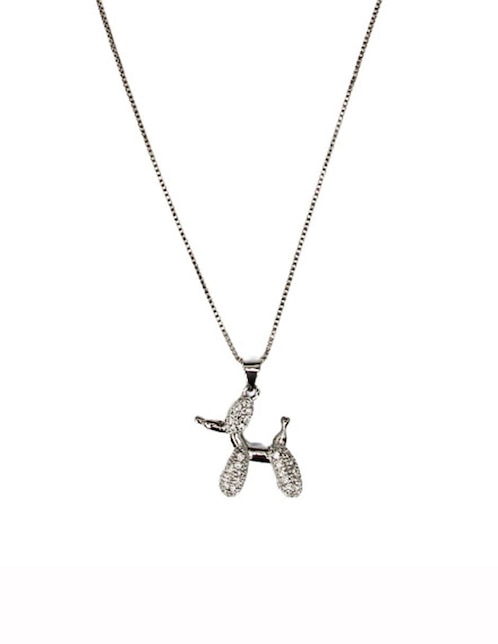 Collar con dije de perro 1