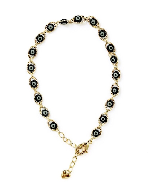 Pulsera Moon de oro laminado 8 k con acabado brillante