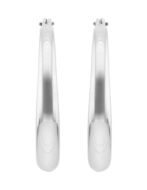 Arracadas Dkny Lena acabado pulido cristal