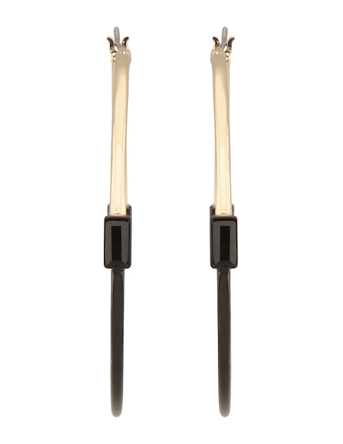 Arracadas Dkny Millie con acabado pulido cristal