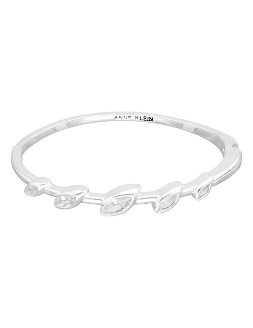 Brazalete Anne Klein con cristal Sparkling Sophistication con acabado pulido