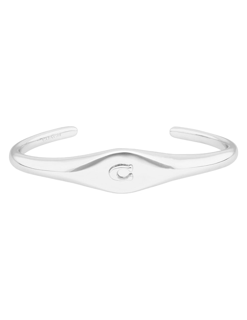 Pulsera Coach 9.1 Signet Heirlooms con acabado pulido
