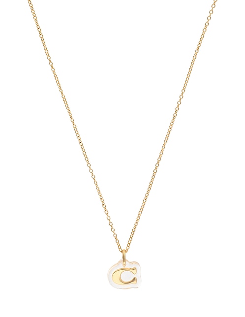 Collar de letra c 10.1 Embedded Lucite 1