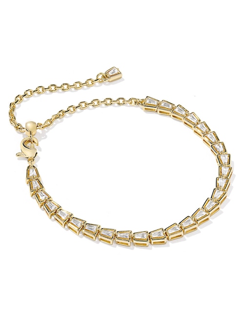 Imagen de producto Pulsera Kendra Scott Tenis Bella con acabado baño de oro 14 k