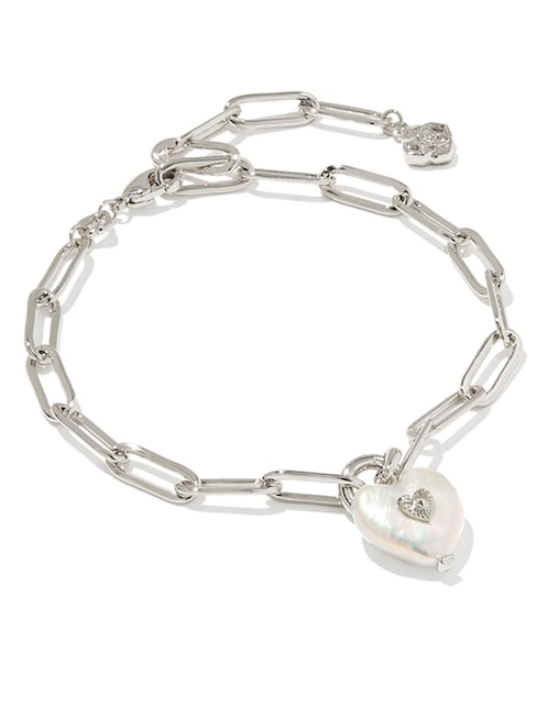 Imagen de producto Pulsera Kendra Scott con perla cultivada con acabado baño rodio