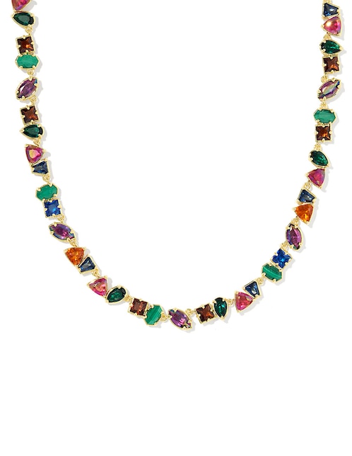 COLLAR DE TENIS KE, UNITALLA, MULTICOLOR