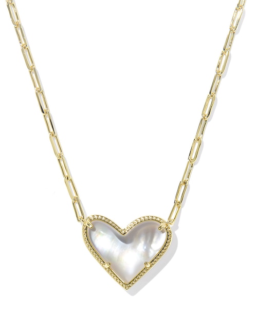 Collar de corazón Preprimavera 14 K 1
