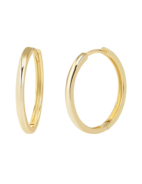 Arracadas Carmela Mía Golden baño de oro 14 K