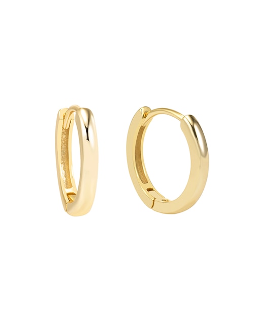 Arracadas Golden baño de oro 14 K