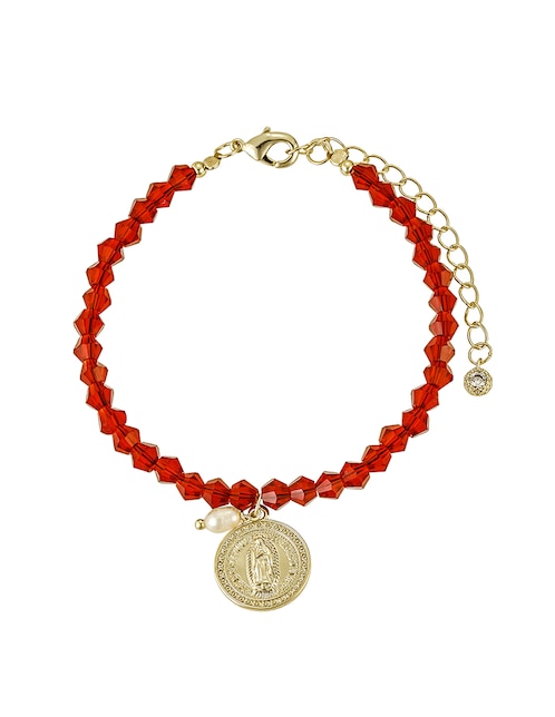 Pulsera Carmela Mía 14 K Religiosos con acabado