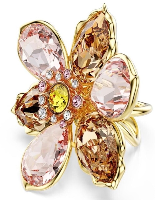 Anillo de flor Idyllia brillante 1