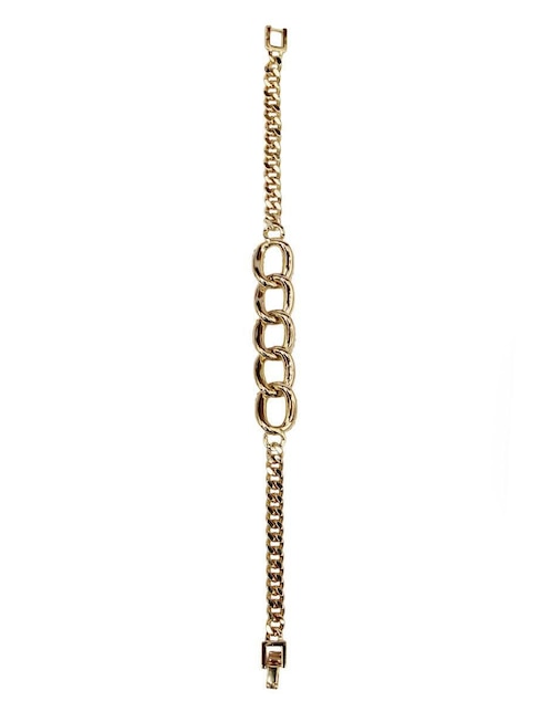 Pulsera Moon de oro laminado 8 k con acabado brillante
