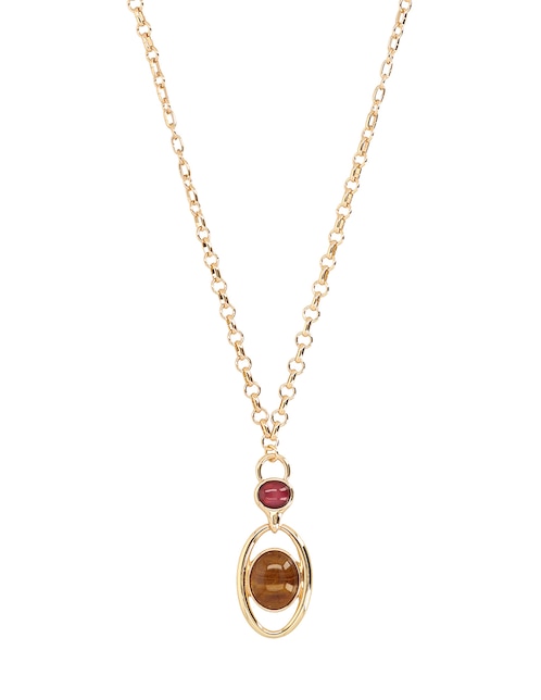 Collar con dije ovalado Creative Charm 1