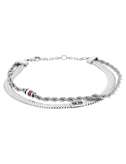 Pulsera Tommy Hilfiger Layered con acabado brillante