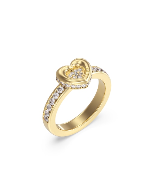 Anillo de corazón Love circonita pavé 1