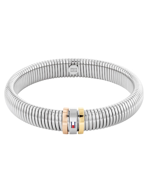 Brazalete Tommy Hilfiger Stretch Bracelets con acabado brillante