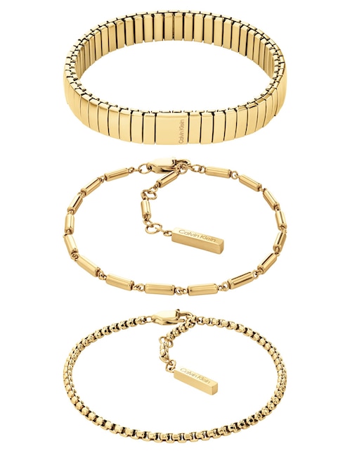 Set de pulsera Calvin Klein CK Stacked