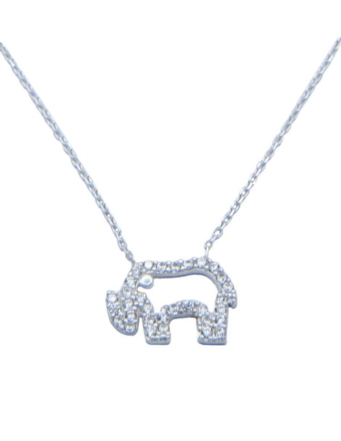 Gargantilla de elefante Bijoux Fp de plata P 925
