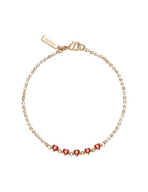 Pulsera Mossimo Corazón Chispita con acabado brillante