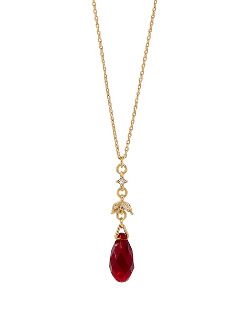 Collar con dije de gota Briolettes 1