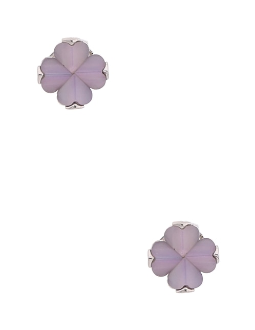 Broqueles de flor con acabado pulido 1