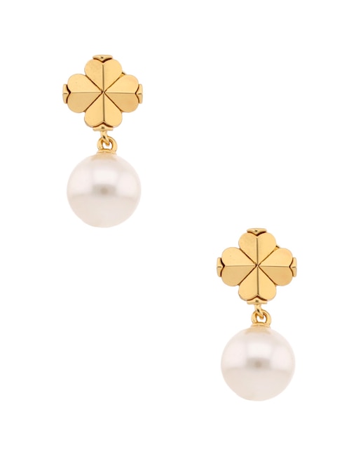 Aretes cortos con acabado brillante 1