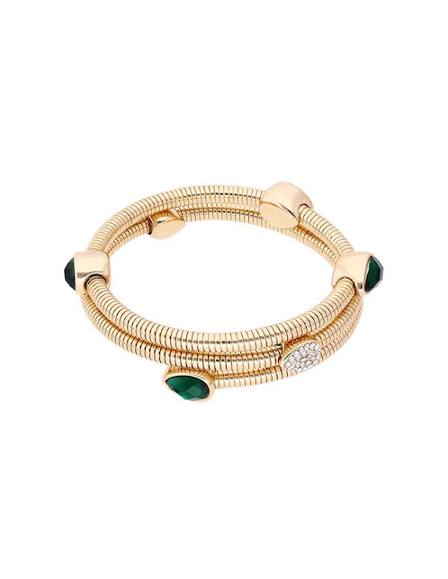Pulsera Key Item Clr Mlt con acabado pavé 1